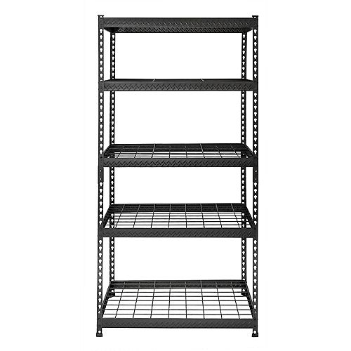 36-inch x 18-inch x 72-inch 5-Tier Shelving Unit