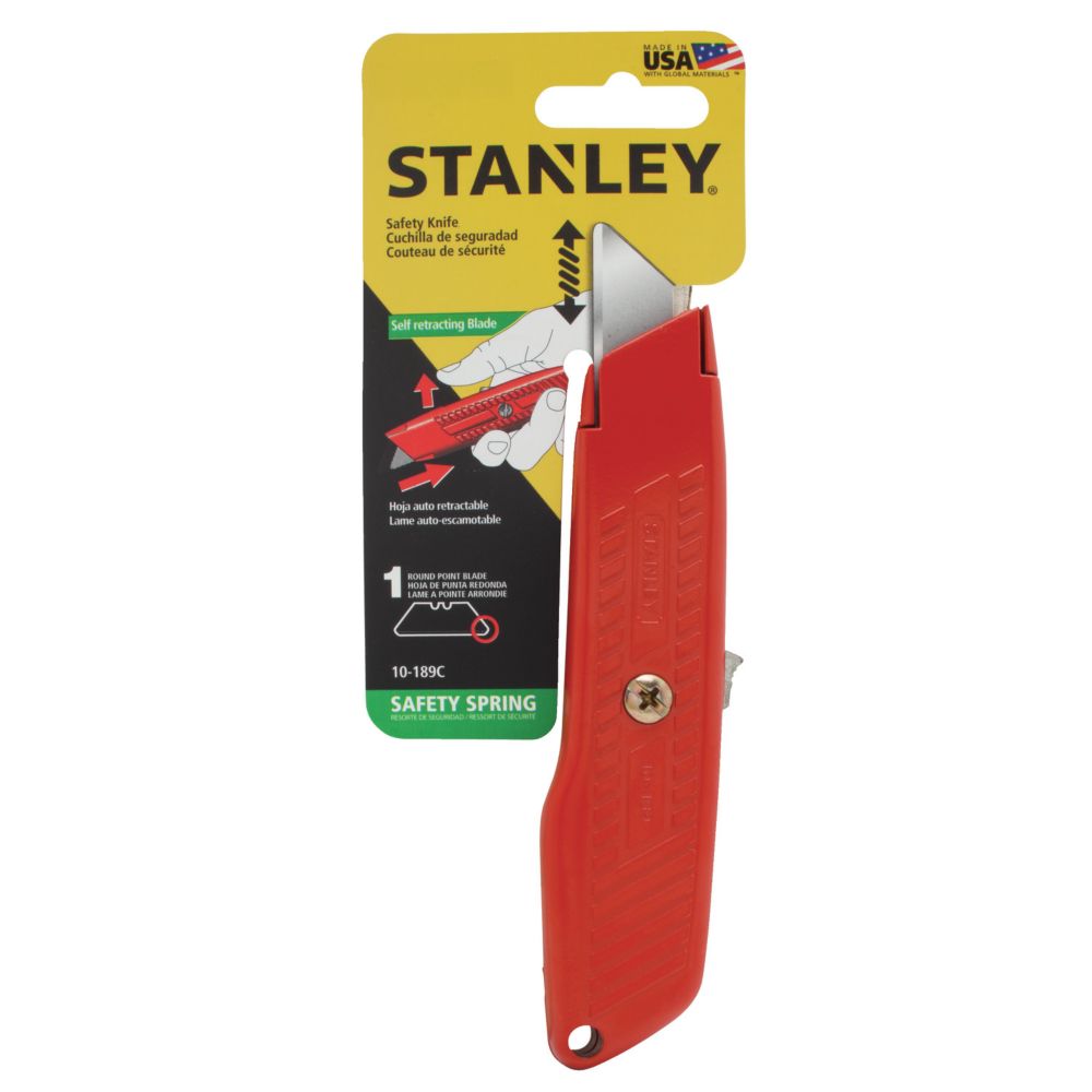 stanley retractable utility knife quickslide