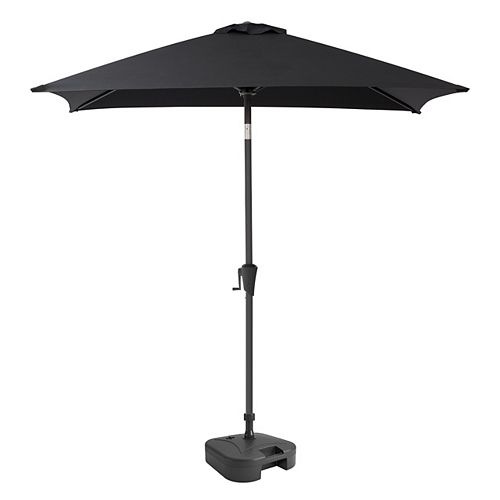 Black Umbrella Stands Bases Patio Umbrellas Accessories The Home Depot Canada Black Umbrella Stands Bases Patio, Patio Umbrella Base Home Depot Canada