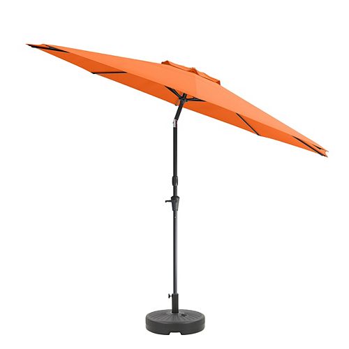 Orange Umbrella Stands Bases Patio, Patio Umbrella Base Home Depot Canada