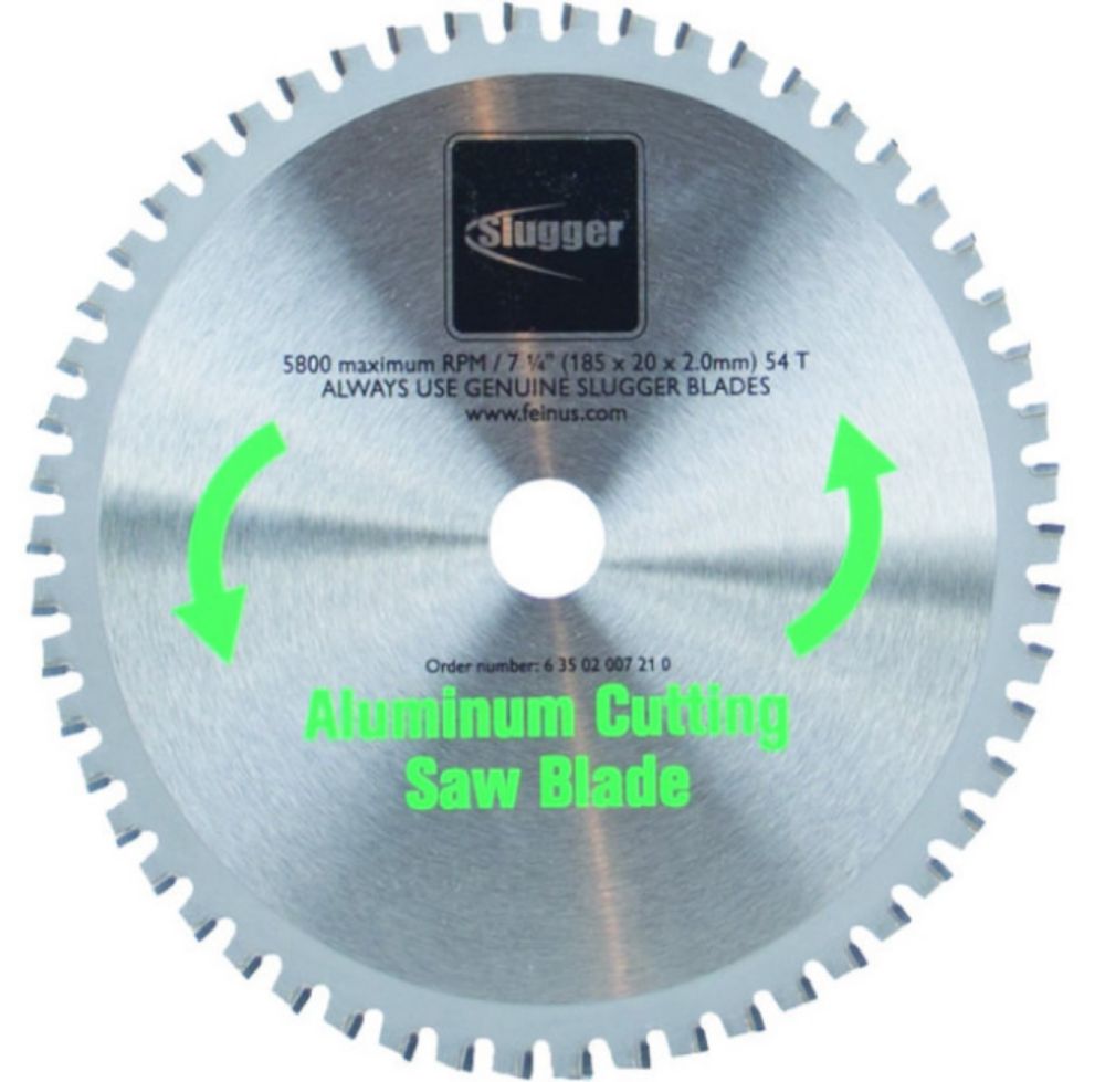 FEIN 71/4 inch Metal Cutting Saw Blade Aluminium 54 Teeth The Home