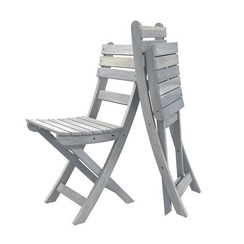 SOFIA Acacia Chair (2pcs/pack) Dusk Grey