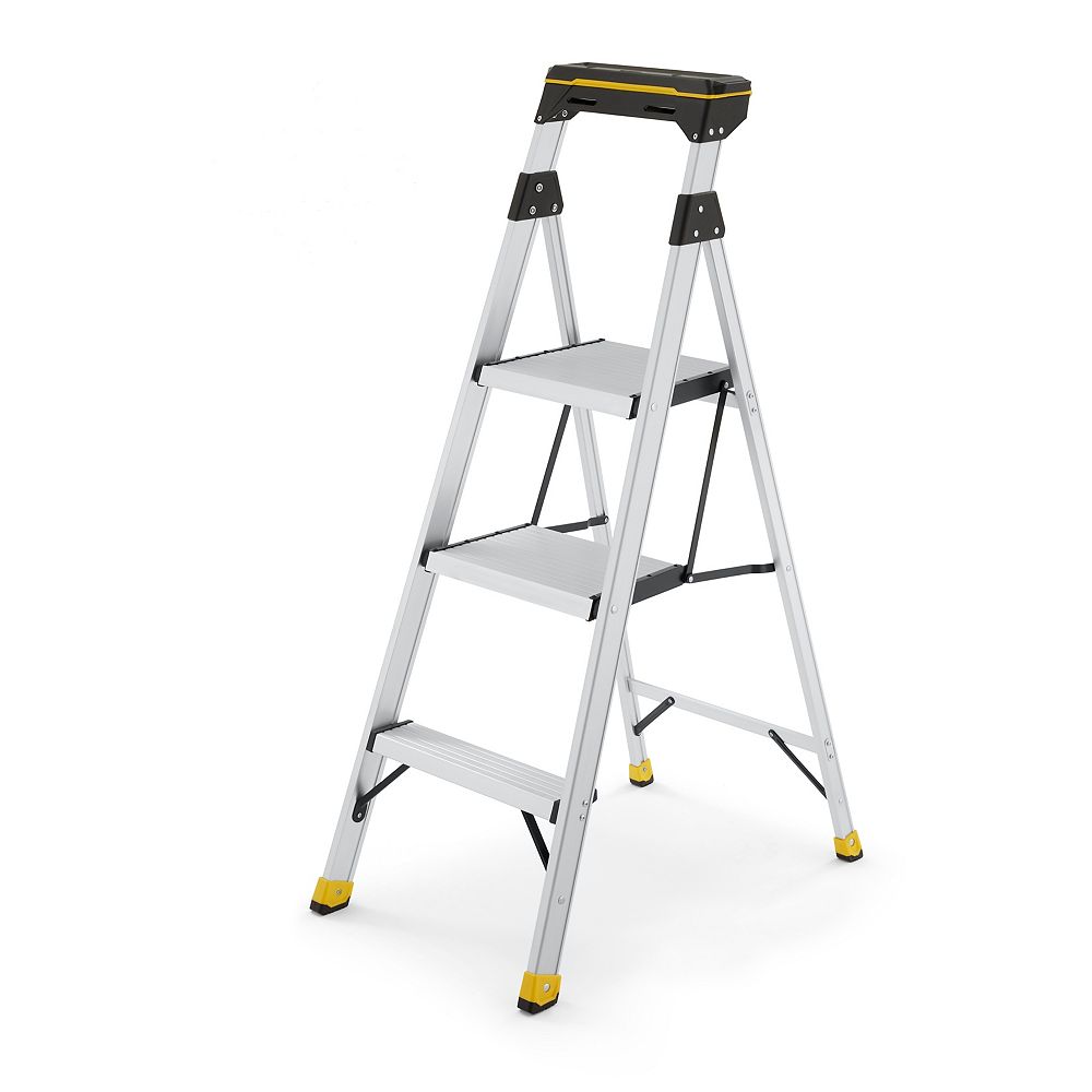 Gorilla Ladders Échelle En Aluminium À Deux Plateformes De 1,37 M Avec