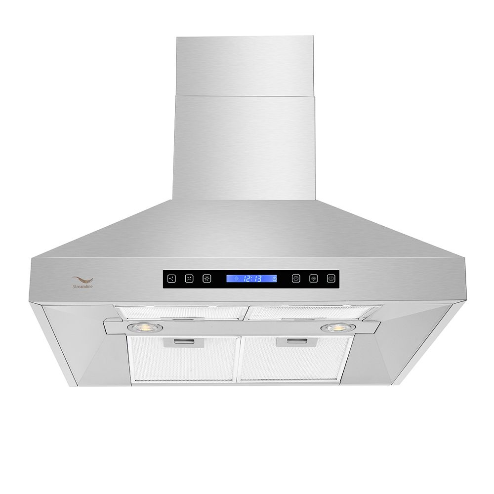 Streamline 30'' Streamline S260MSH30 Convertible Wall Mount Kitchen Range Hood The Home