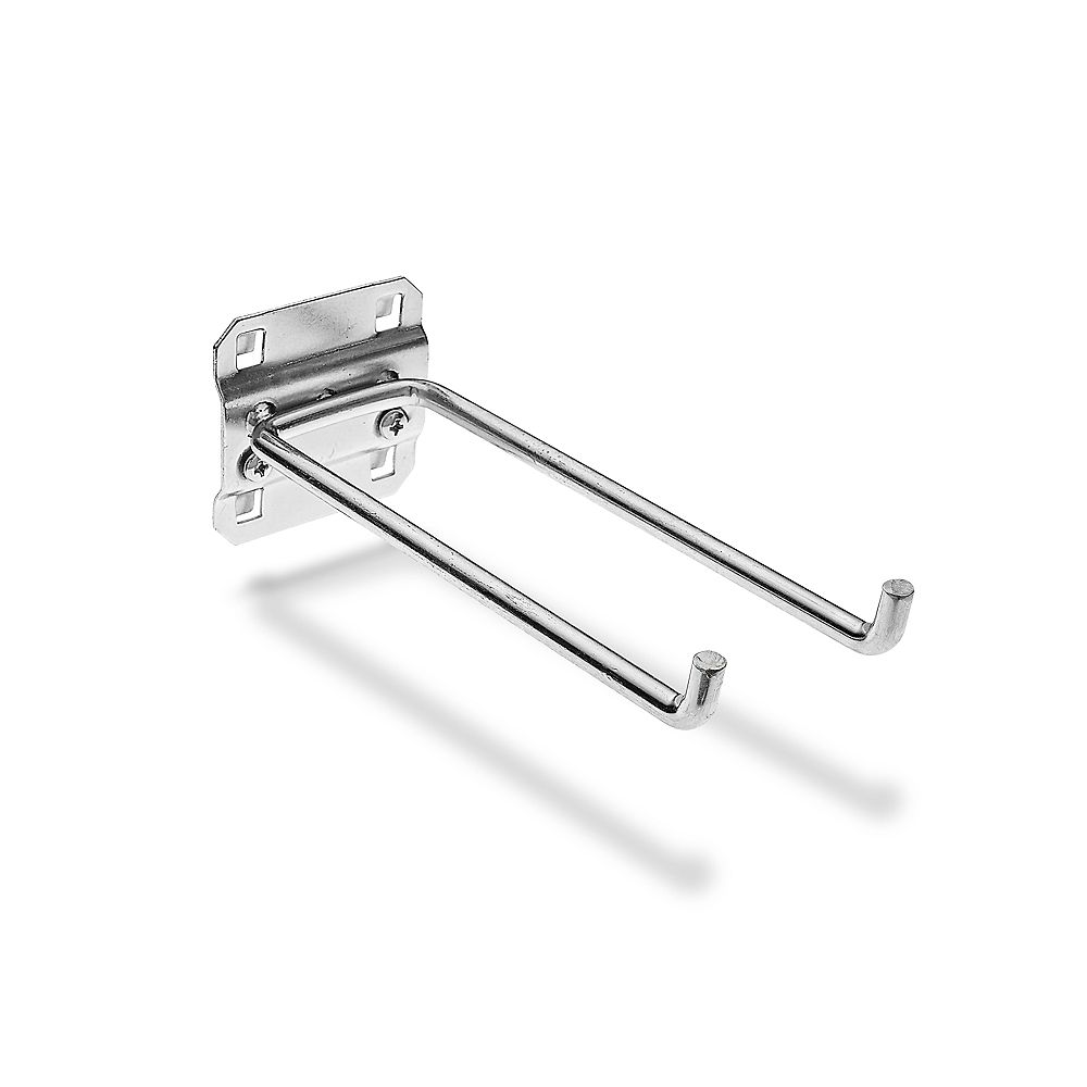 Triton 53/4 In. Double Rod 80 Degree Bend 1/4 In. Dia. Steel Pegboard