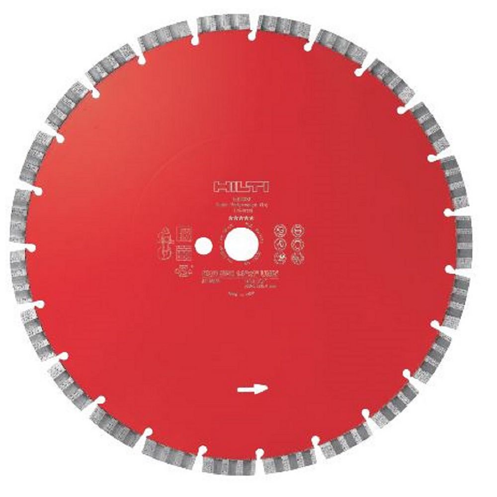 Hilti 14 in. x 1 in. EQD SPX Universal Segmented Diamond Blades The