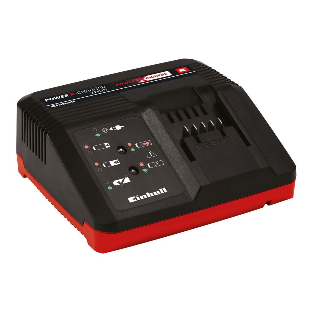 Einhell Power X-Change 18-Volt 3-Amp Lithium-Ion Fast Battery Charger ...