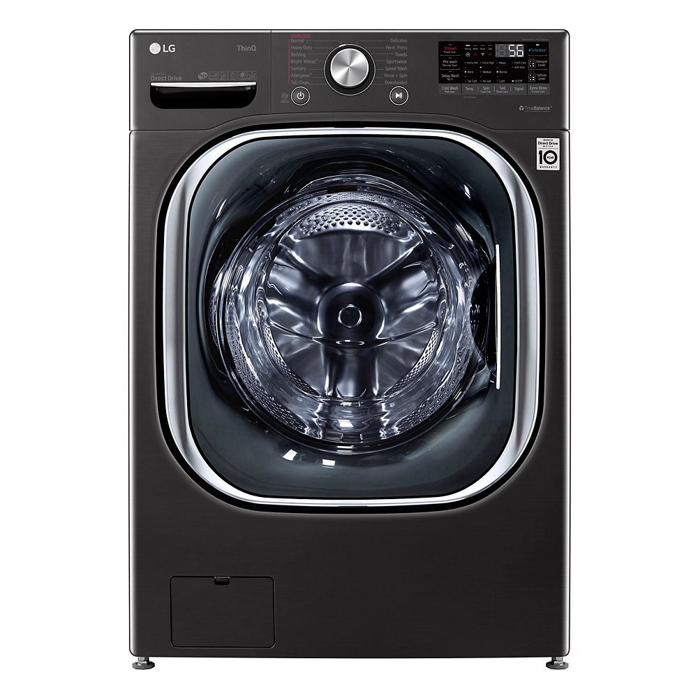 LG Electronics 5.8 cu. ft. Smart Front Load Washer with Artificial