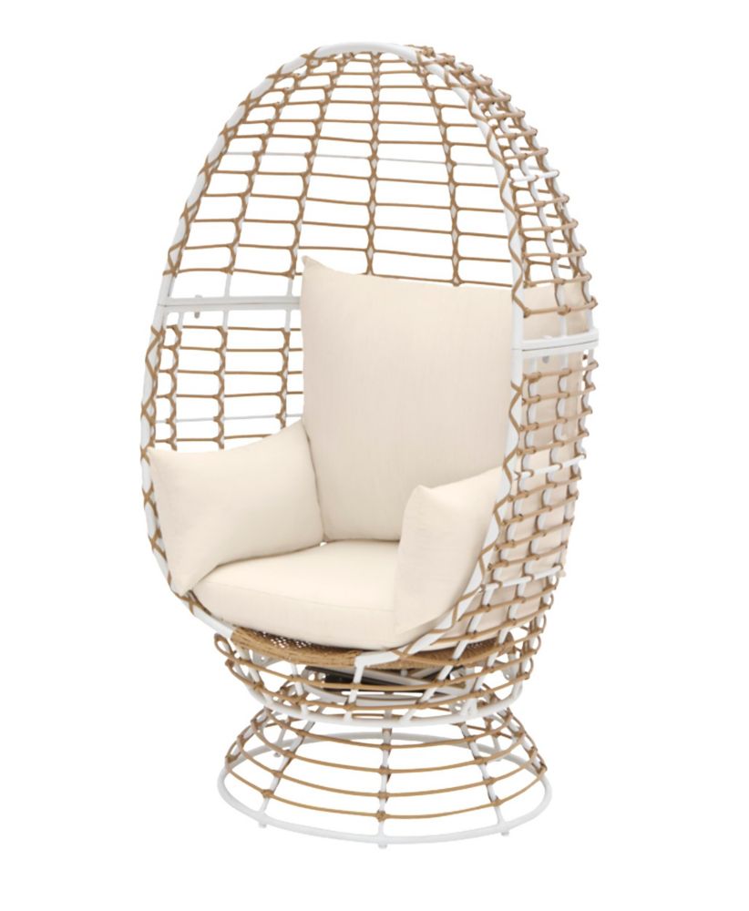 HK-Living natural Rattan Egg Chair купить