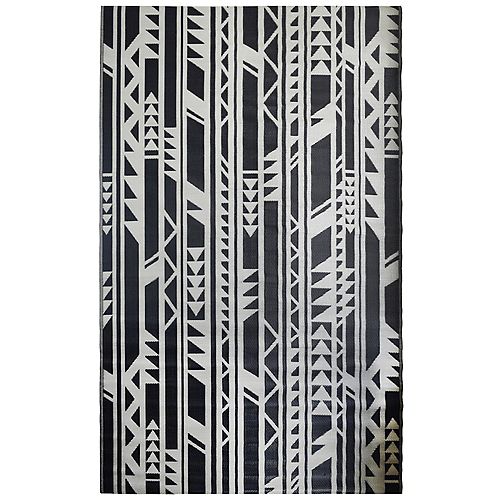 Nomade Black 6 ft. x 9 ft. Outdoor Area Rug