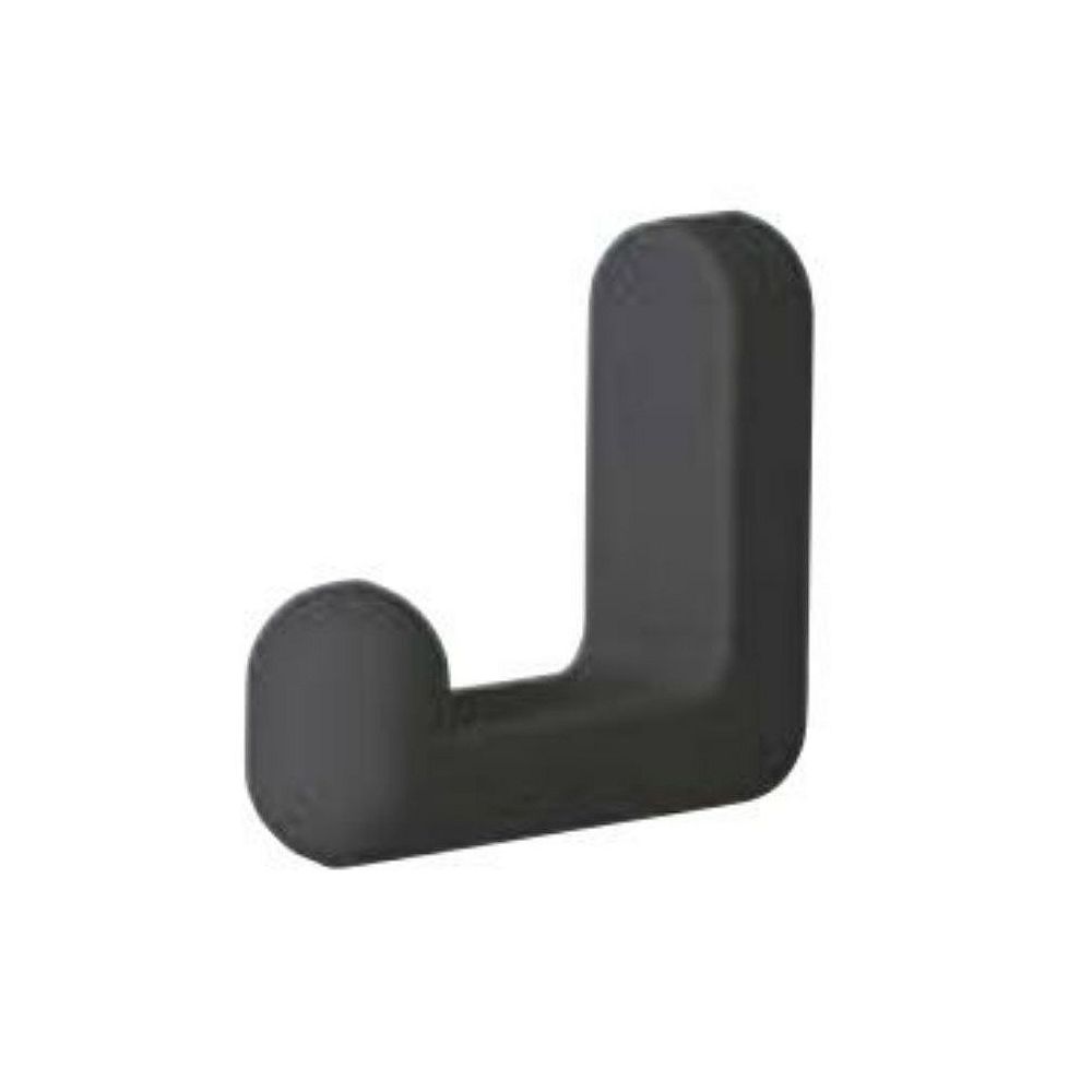 Sugatsune Canada Inc. Pastel Rubber Hook in Black | The Home Depot Canada