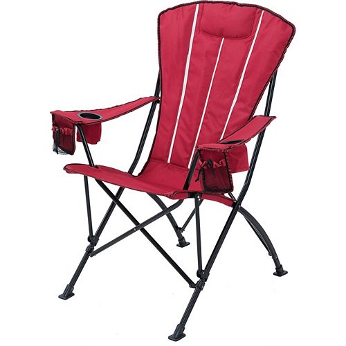 Folding Andirondack Chair - Red