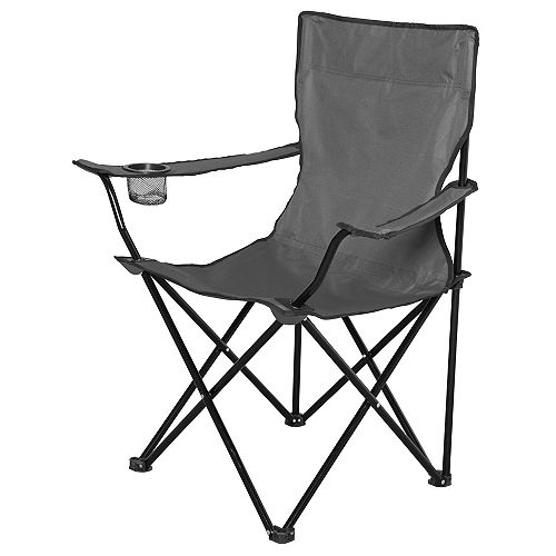 Folding Bag Chair - Grey