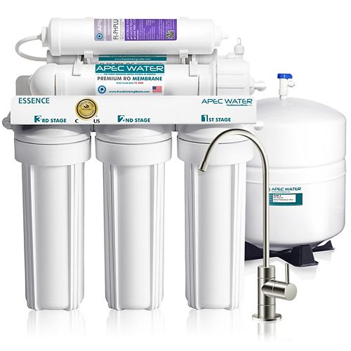 APEC Water Systems Essence Premium Quality 75 GPD pH+ Alkaline Under-Sink Reverse Osmosis Drinking Water Filter System