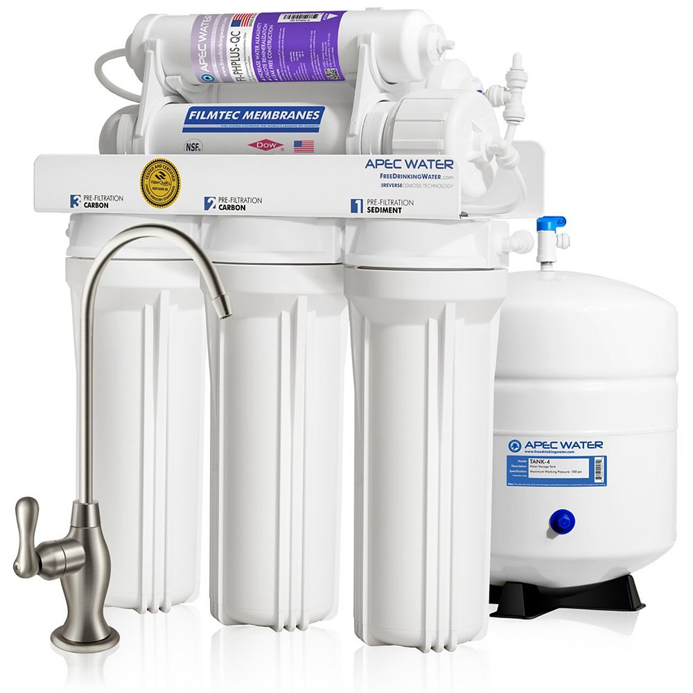 APEC Water Systems Ultimate Premium Quality 90 GPD pH+ Alkaline Under