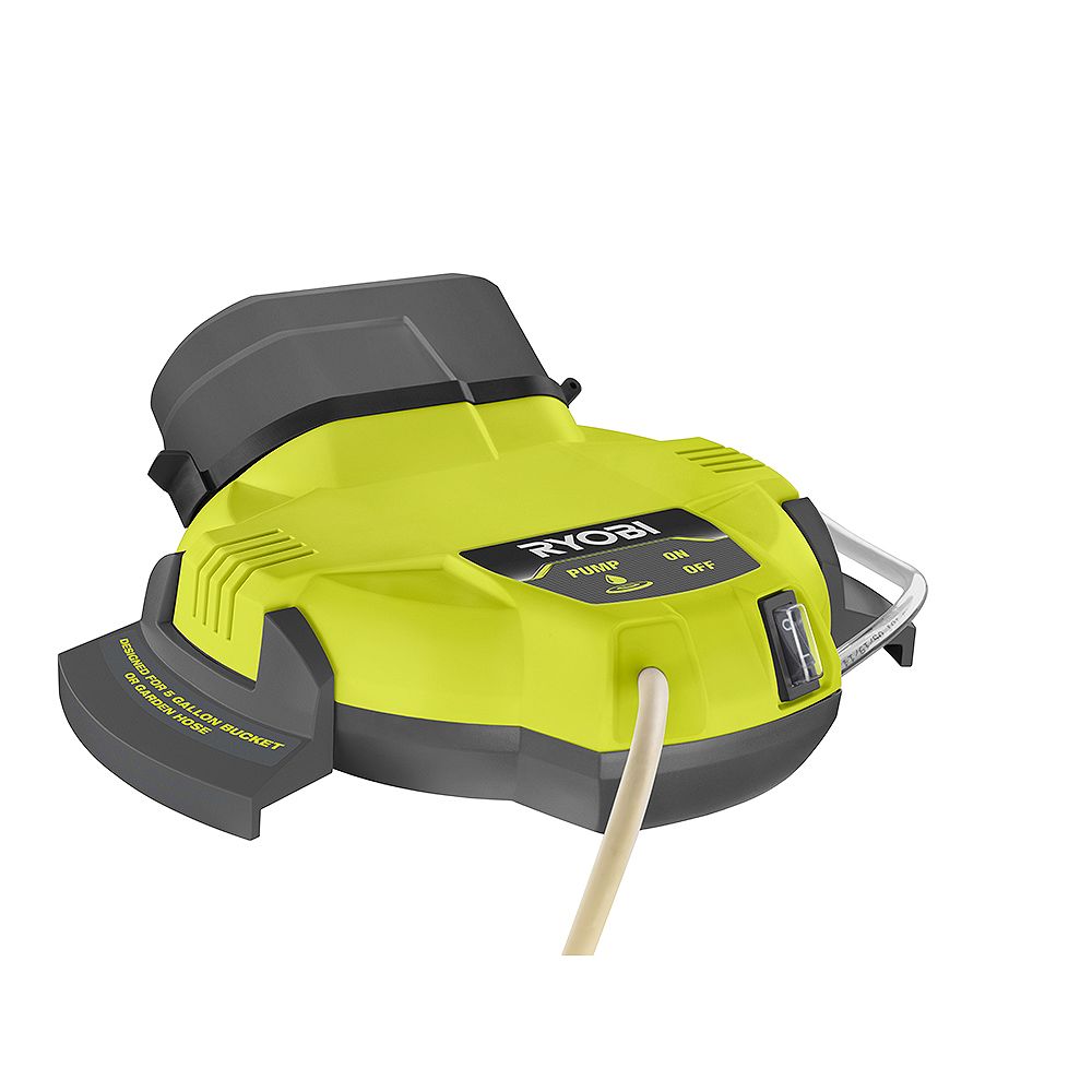 RYOBI 18V ONE+ Portable Bucket Top Misting Kit The Home Depot Canada