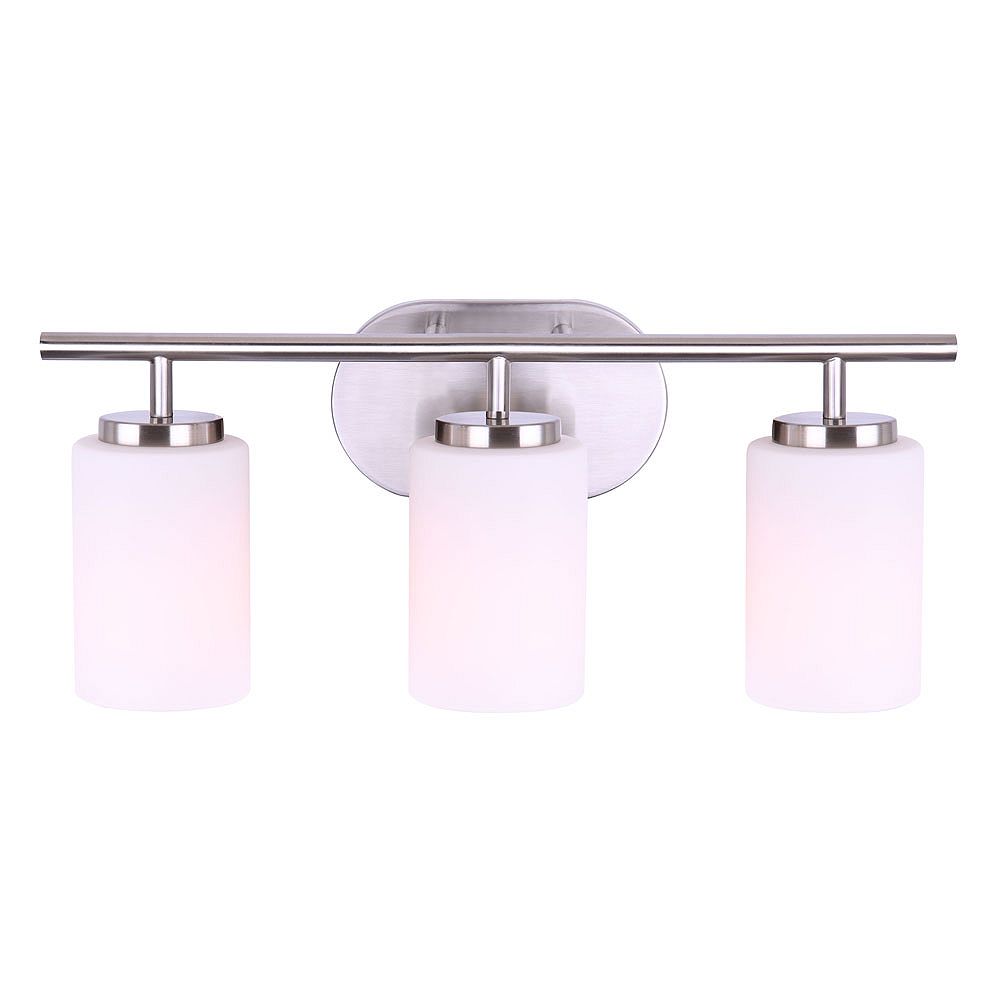 Home Decorators Collection Tatum 3 Light Bathroom Vanity The Depot Canada Tatum 3 Light Bathroom Vanity, Bathroom Vanity Lights Home Depot Canada