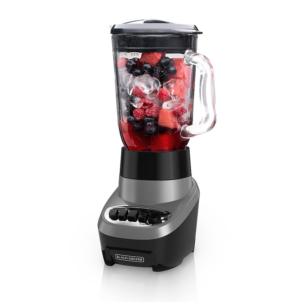 Black & Decker PowerCrush 6Cup MultiFunction Blender The Home Depot