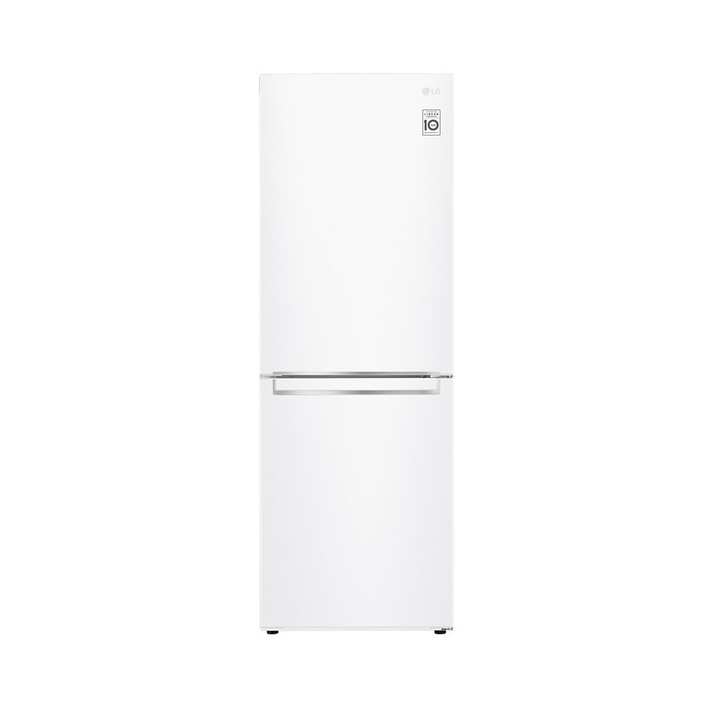 Lg Electronics 24 Inch W 11 Cu Ft Bottom Freezer Refrigerator In White Apartment Size The Home Depot Canada