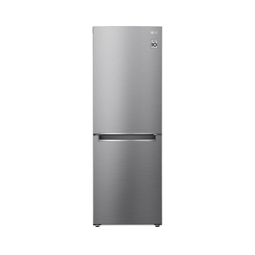 LG Electronics 24-inch W 11 cu. ft. Bottom Freezer Refrigerator in Platinum Silver, Apartm 