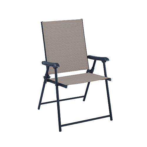 Mix & Match Riverbed Sling Folding Patio Dining Chair