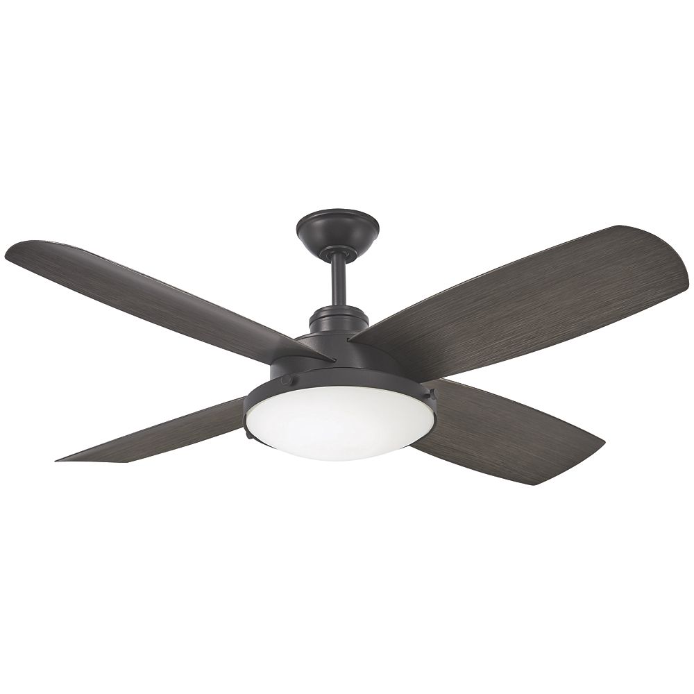 Sun Hill 56-inch LED Sand Black Ceiling Fan | The Home Depot Canada