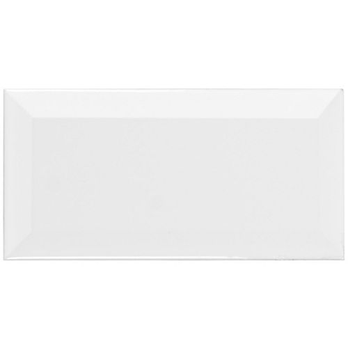 Enigma Metro White 3-inch x 6-inch Beveled Gloss Wall Tile (596 sq.ft. / pallet )