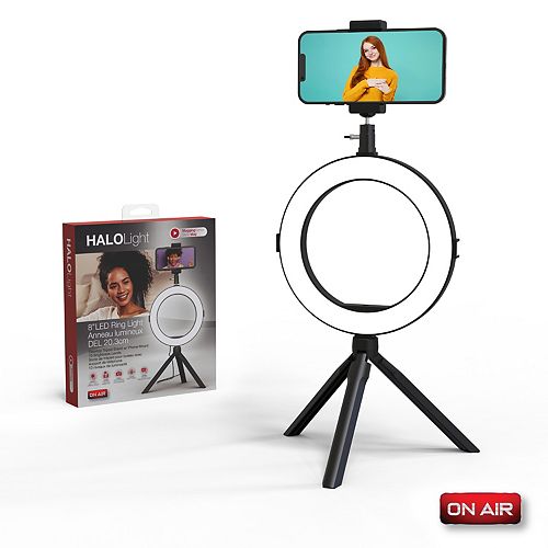 8Aura LED Ring Light with Tripod