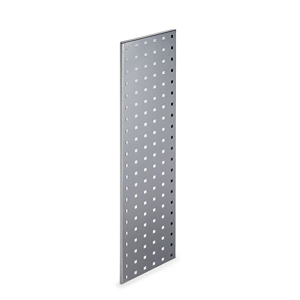 Triton (1) 31.5 In. W x 9 In. H Silver Epoxy, 18 Gauge Steel Pegboard