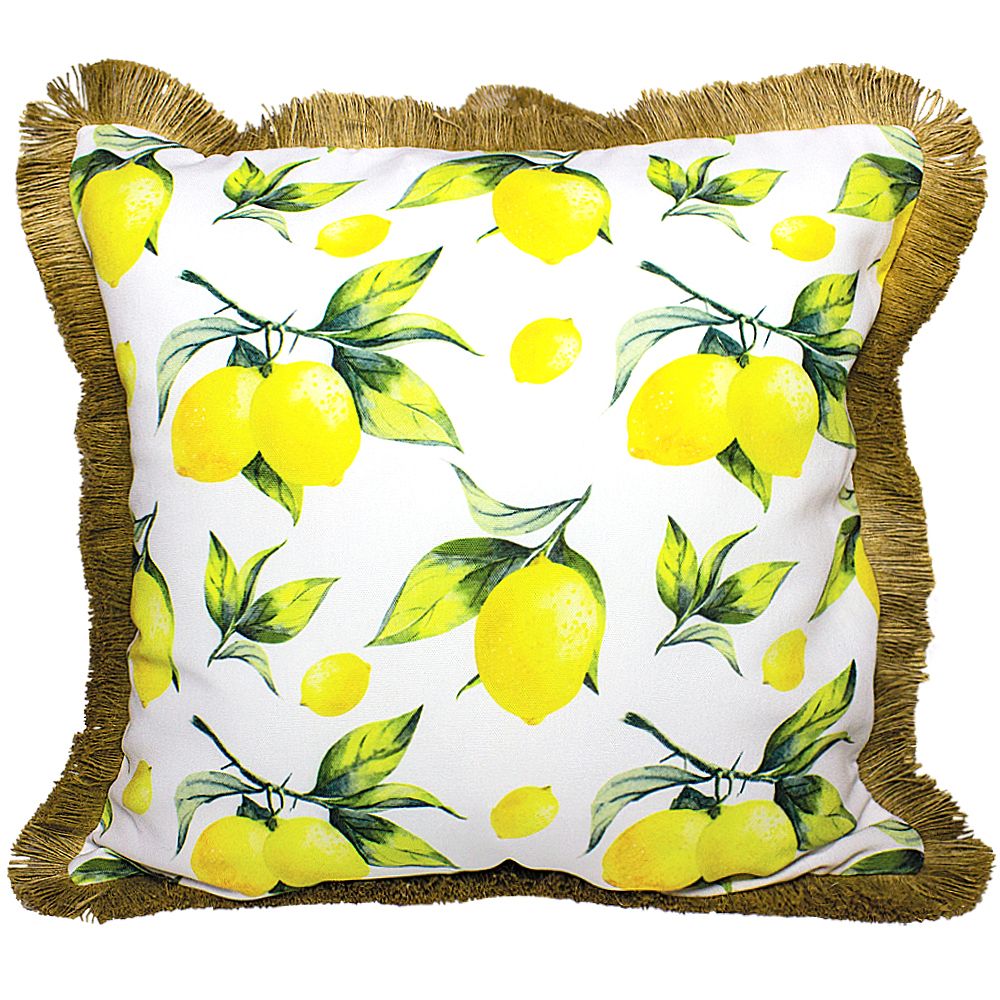 Home Depot Patio Lemon Outdoor Cushion, Removable Patio Cushion Covers
