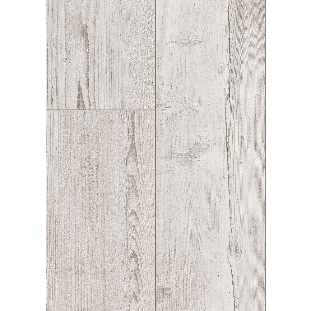 Trafficmaster Washed Grey Pine 10mm Thick X 6 27 Inch Wide X 54 45 Inch Length Laminate 18 The Home Depot Canada