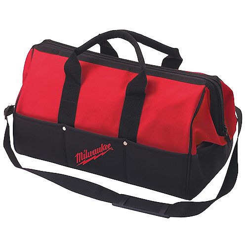 24 -inch Contractor Tool Bag in Red