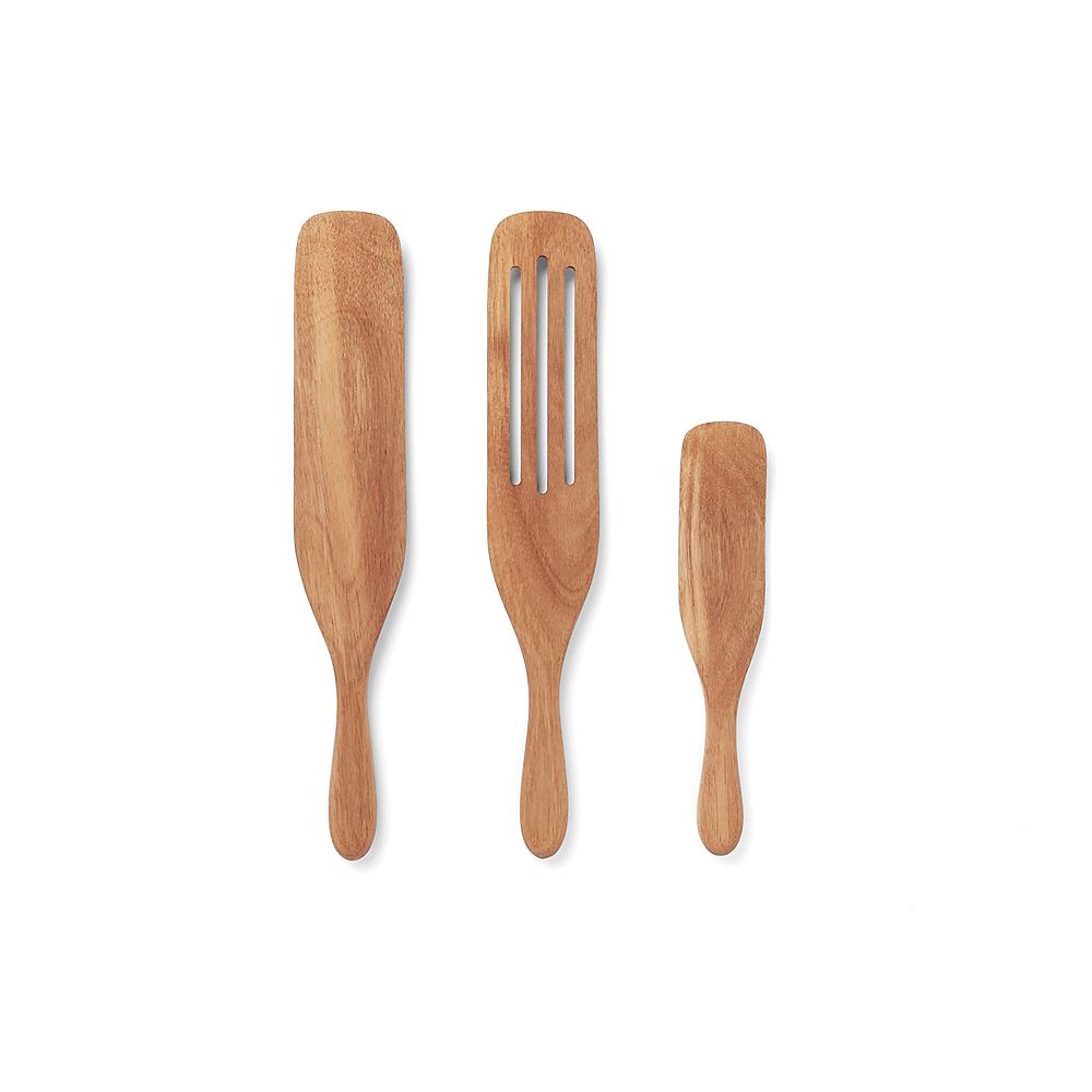 Fox Run Acacia Wood Spurtle Set, 3 Piece | The Home Depot Canada