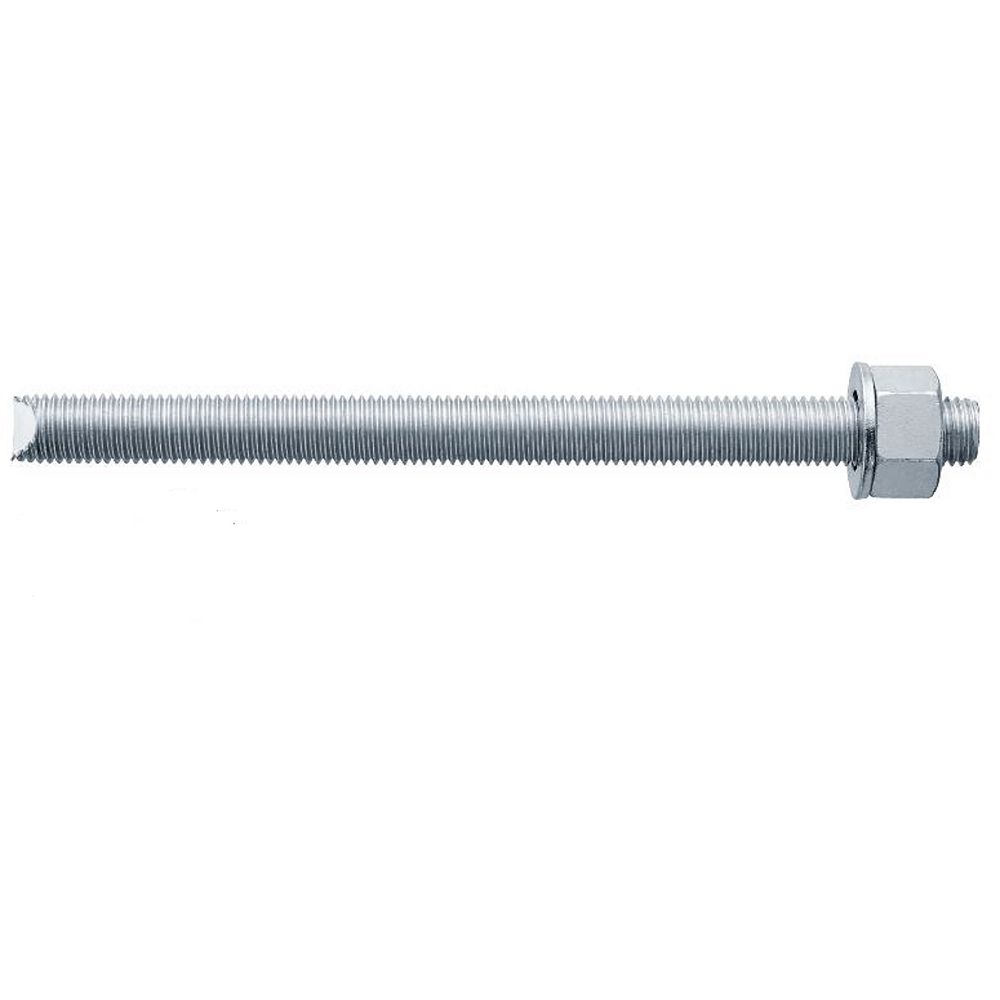 Hilti 1 inch x 12 inch HASE Threaded Steel Rods (4Piece) The Home