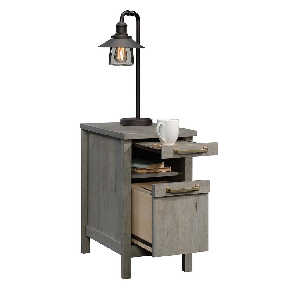 Sauder Cannery Bridge Side Table In Mystic Oak The Home Depot Canada Sauder Cannery Bridge Side Table, Sauder Side Table