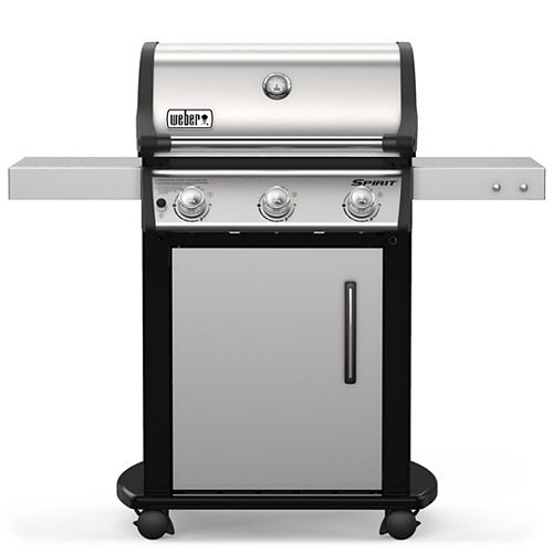 Weber Spirit S-315 3-Burner Propane BBQ in Stainless Steel with 424 sq. Inches of Cooking Surface