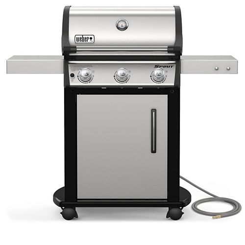 Weber Spirit S-315 3-Burner Natural Gas BBQ in Stainless Steel