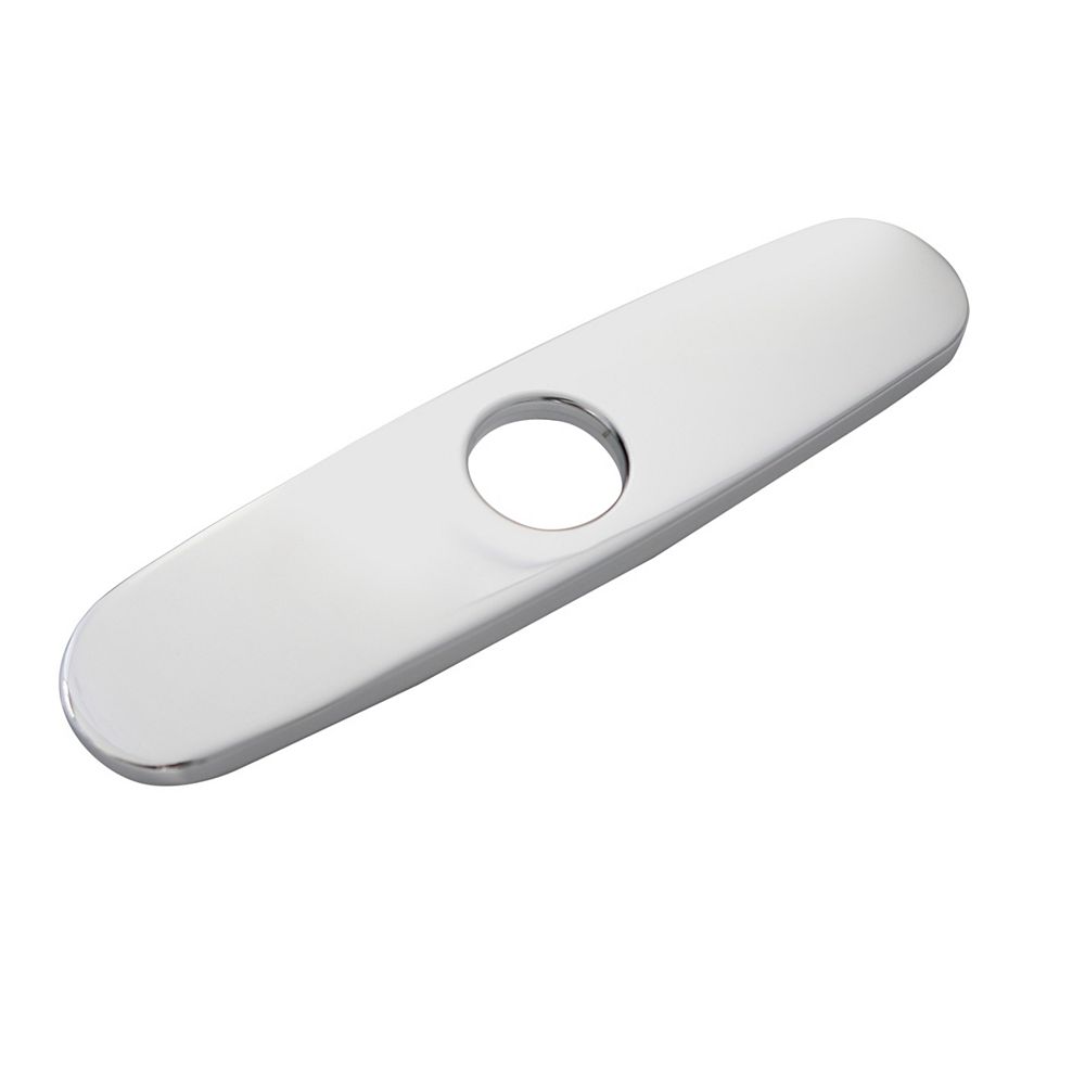 Stylish Single Hole 9.75inch Kitchen Faucet Plate in Polished Chrome