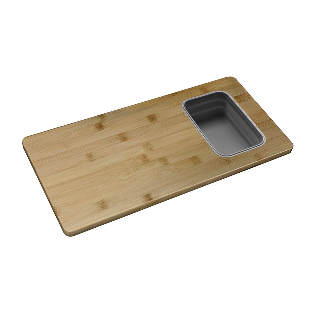 Stylish Workstation Cutting Board with 1 Container A912 The Home
