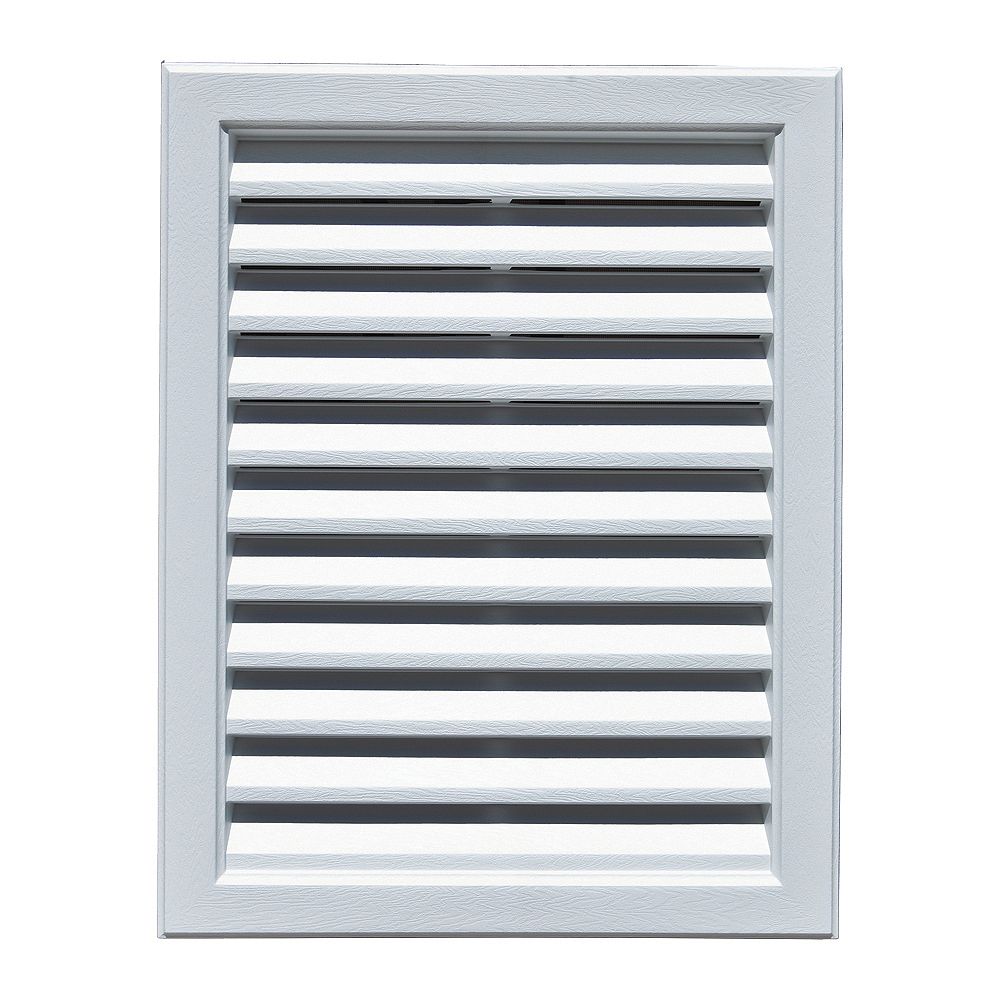 Novik 12 inch x 18 inch Rectangular Gable Vent The Home Depot Canada