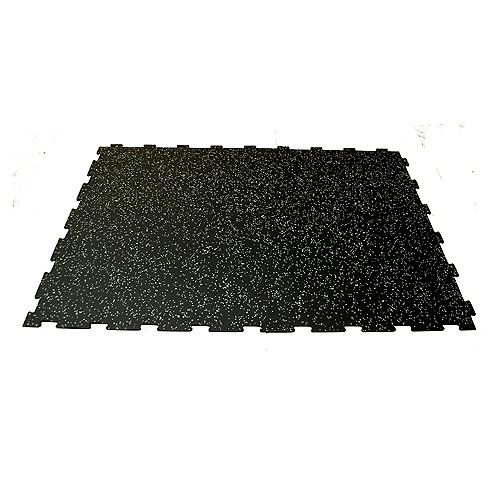 4 ft. X 6 ft. Recycled Rubber Mat With Edges