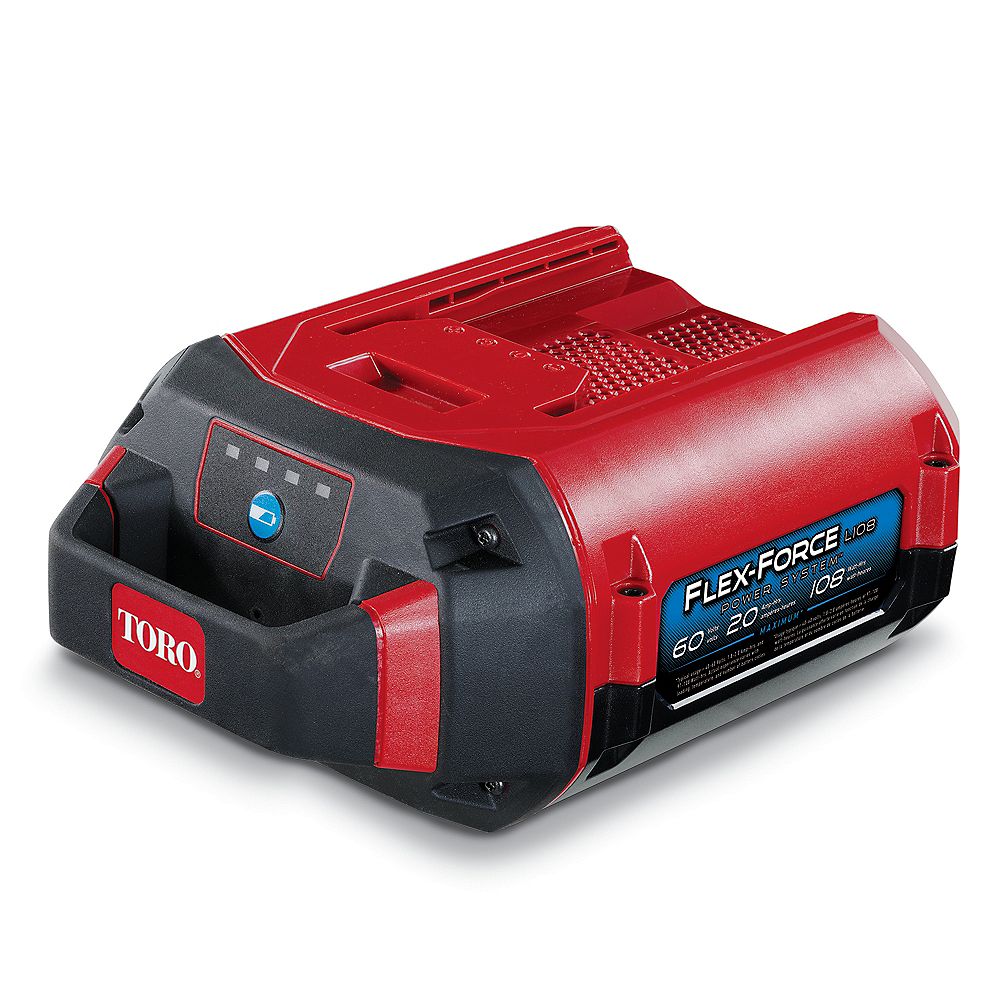 Toro Batterie L108 de capacité standard, 60 V MAX* 2,0 Ah (FLEXFORCE POWER SYSTEM®) Home
