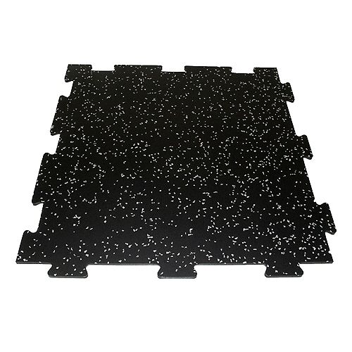 2 ft. X 2 ft. Recycled Rubber Tiles - Four Pack