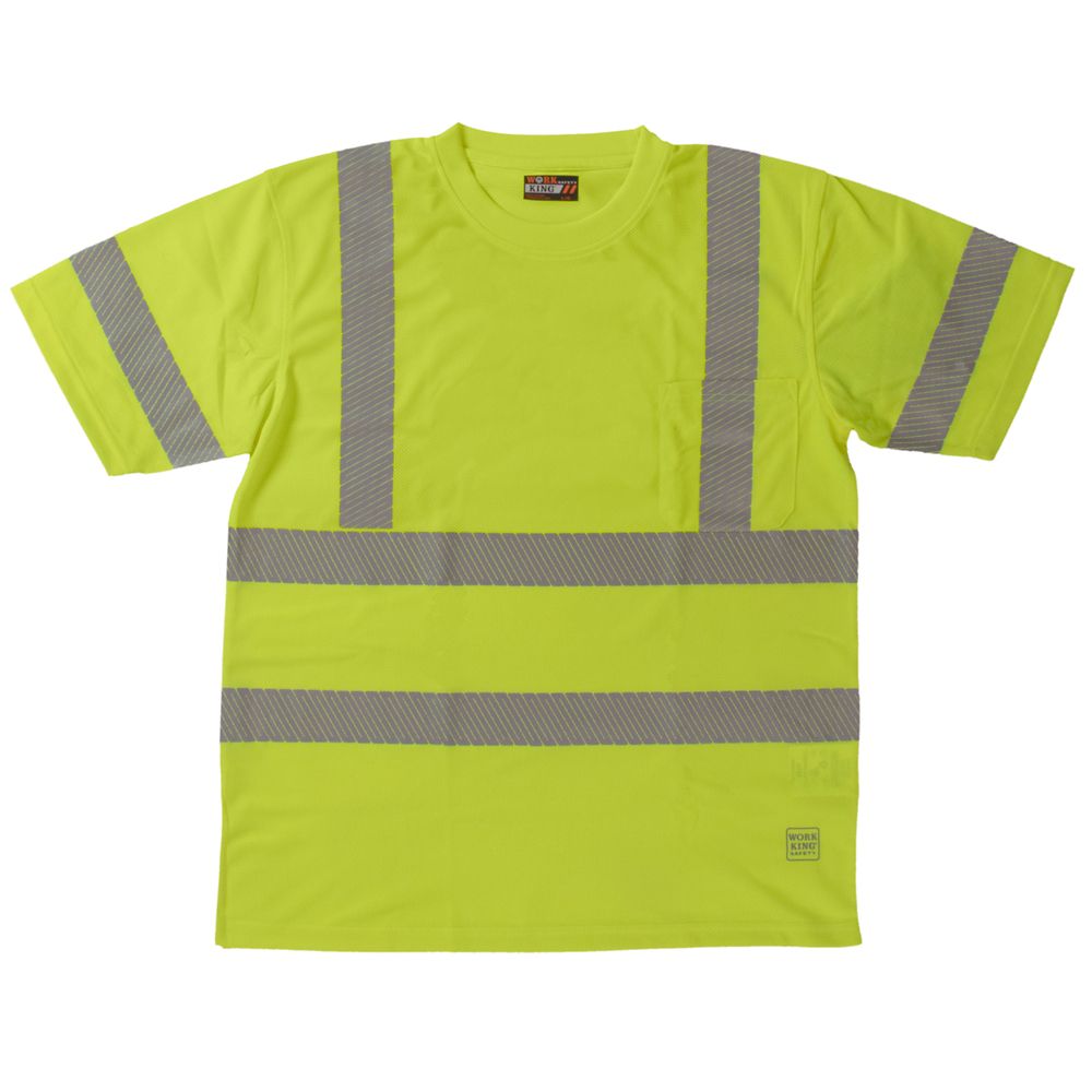 Work King S/S Safety TShirt Flgr Xl The Home Depot Canada