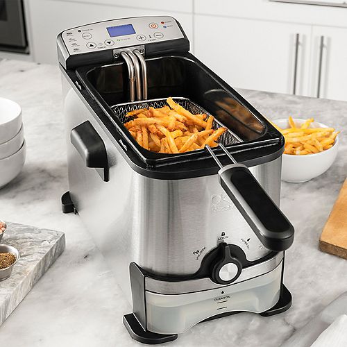 Digital Deep Fryer with Oil Filtration