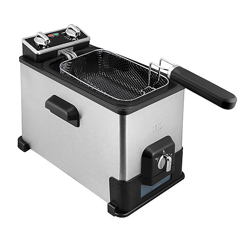 Kalorik XL 4.0L Deep Fryer with oil filtration system