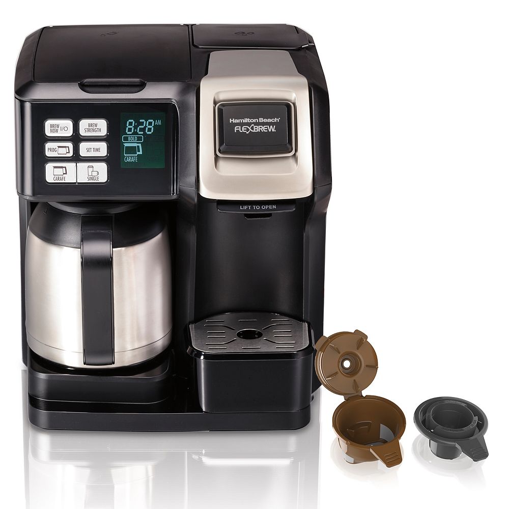 Hamilton Beach FlexBrew 2Way Thermal SingleServe Coffee Maker 49966