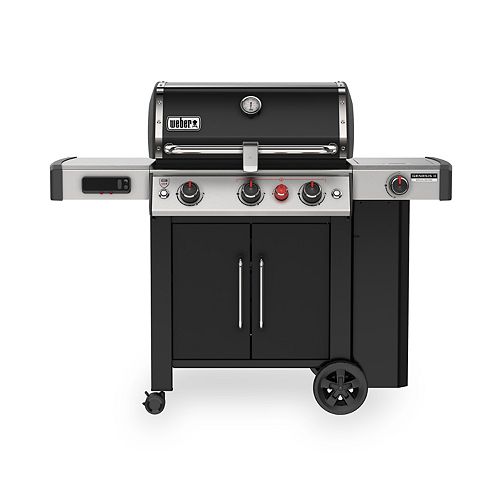 Weber Genesis II EX-335 3-Burner Smart Natural Gas BBQ in Black