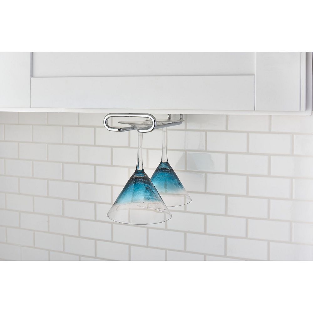 RevAShelf 16 inch (406 mm) Under Kitchen Stemware Holder