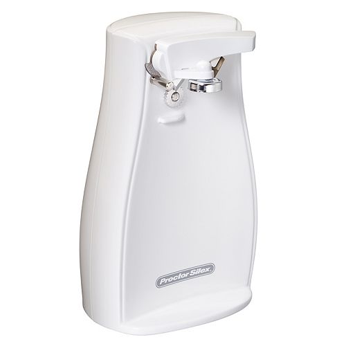 Power Opener Electric Can Opener, White, 75224F